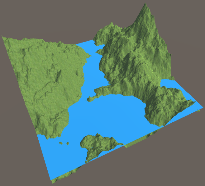 Diamond-Square Terrain Generator